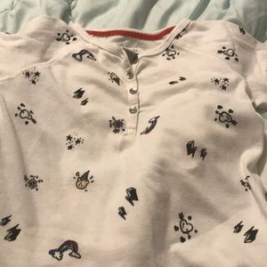 White design shirt size 10/12